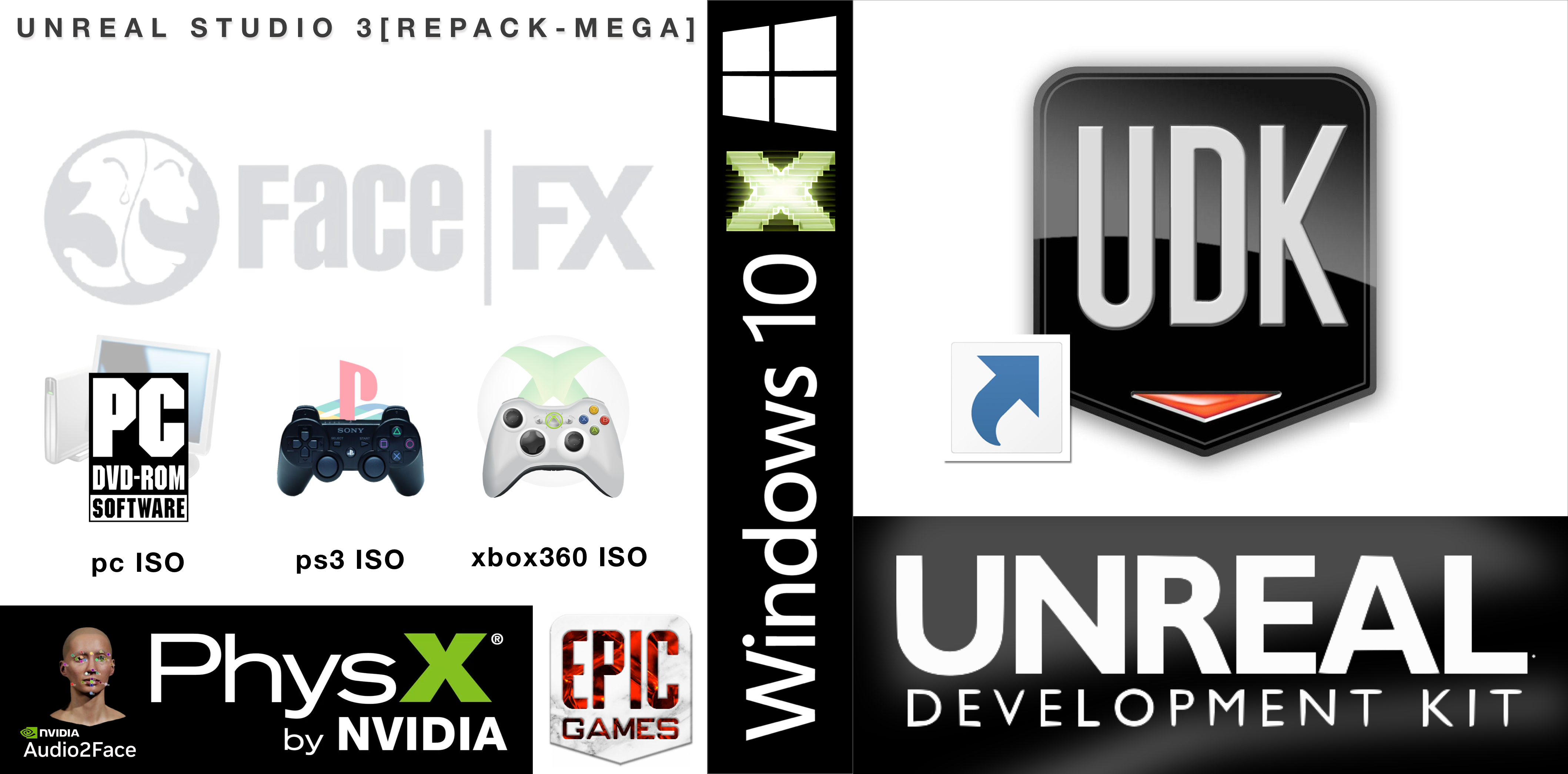 USB Case Unreal Studio 3[MEGA]